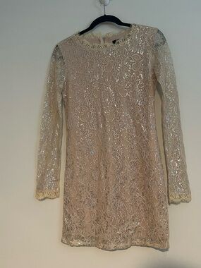 endless rose gold dress